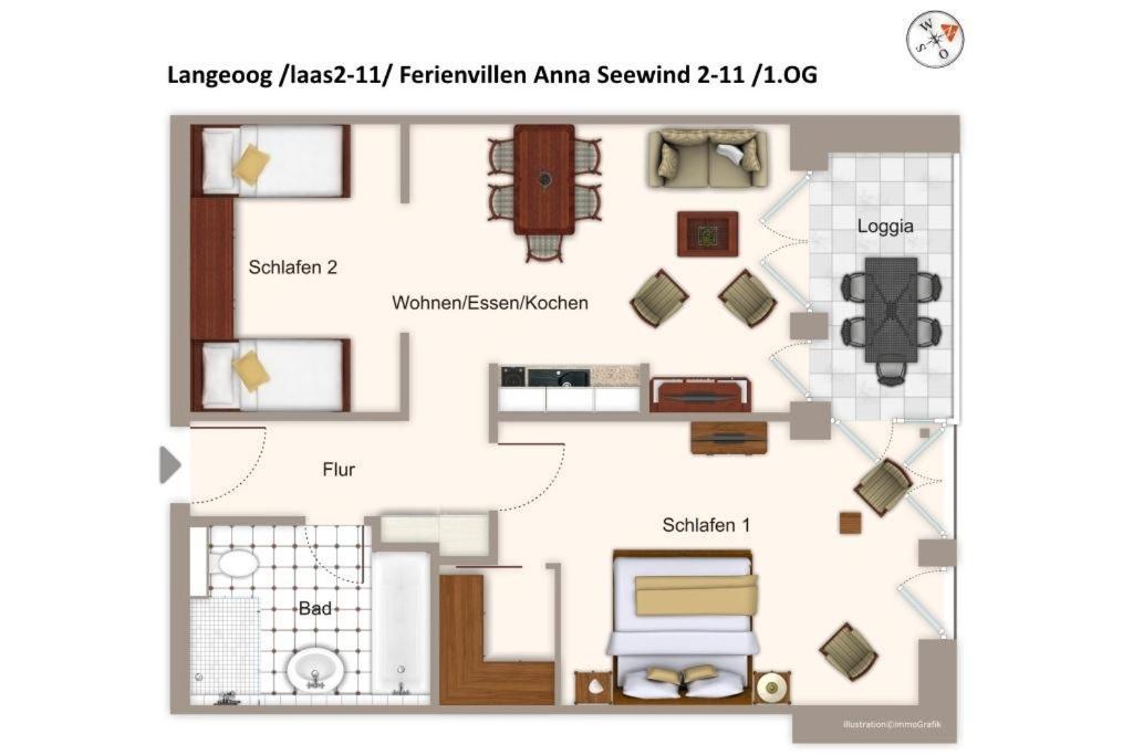 Apartmentvilla Anna See Apartmentvilla Anna See 2-11 Langeoog Kültér fotó